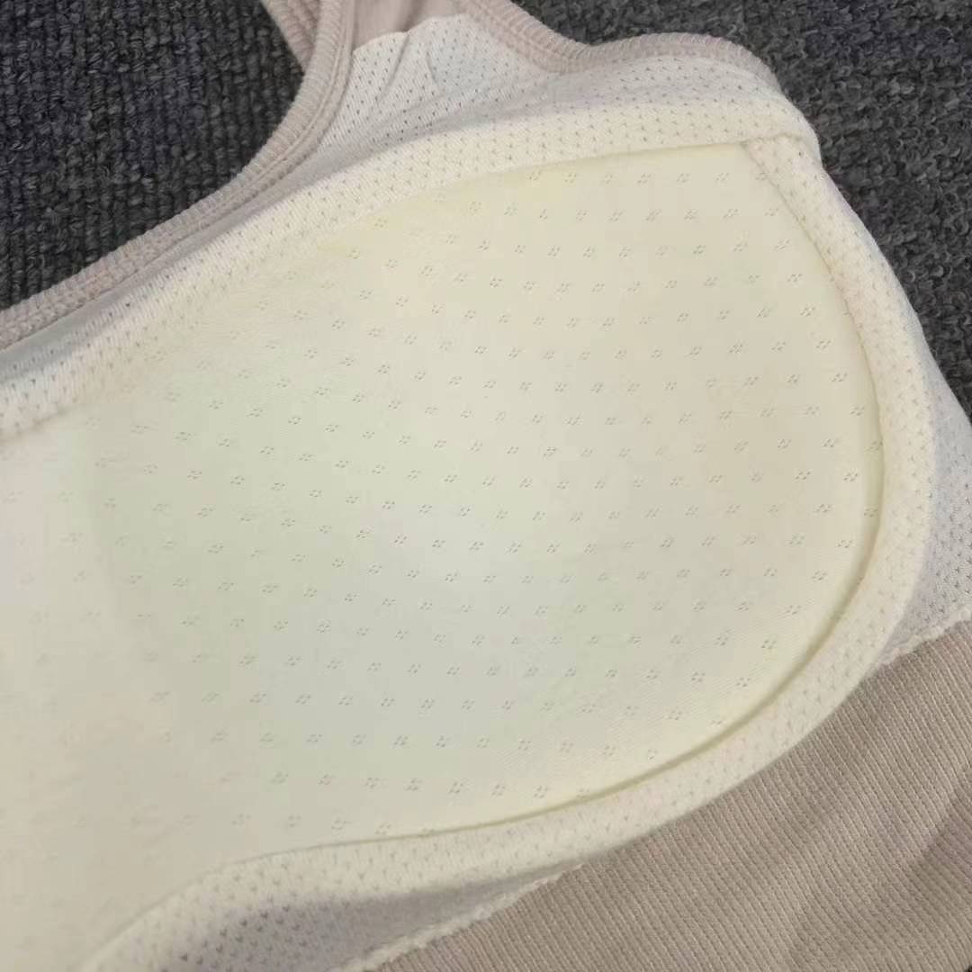 Nueva taza fija sin costuras transpirable sin anillo de acero ropa interior chaleco de cintura sexy ropa interior sostén base