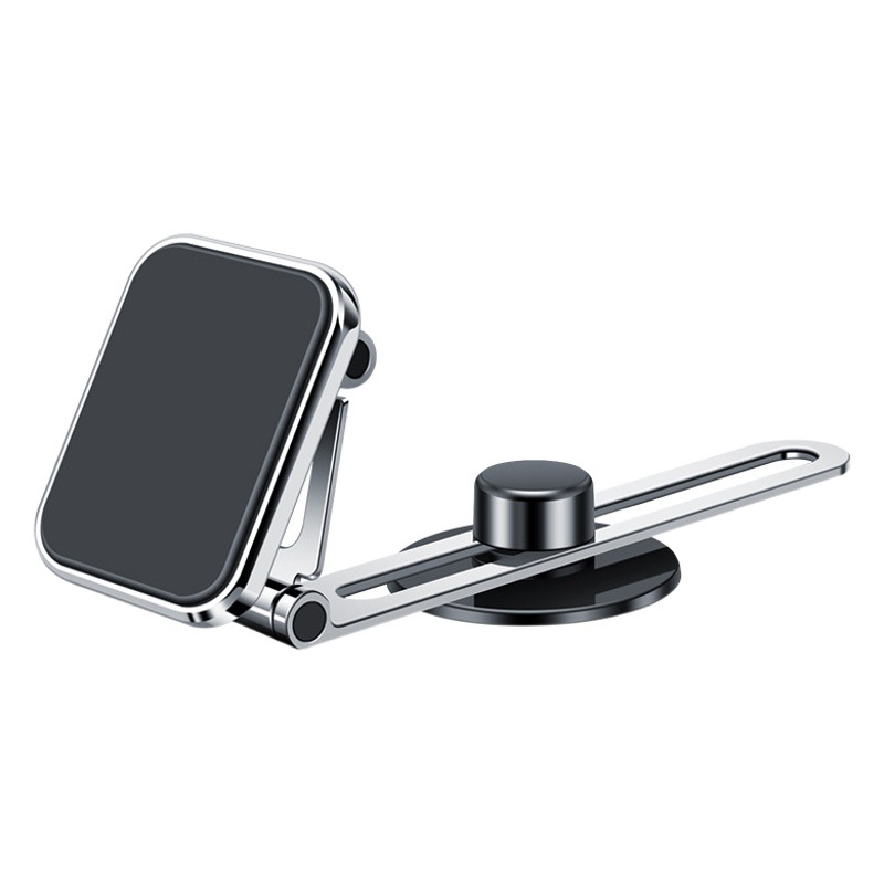 Nuevo diseño de suspensión de soporte de teléfono móvil de coche popular en línea soporte de teléfono móvil giratorio de pasta magnética invisible