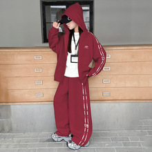 女童秋款套装2025新款洋气时髦运动服中大童装春秋款休闲两件套潮