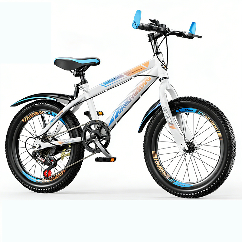 Bicicleta de montaña adolescente niño niñas bicicleta amortiguador de fricción freno de cambio de velocidad ligero montar freno sensible estándar
