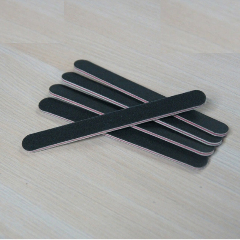 Red Core Black Sand Nail File 17.8*1.9*0.4cm Straight File Nail Polisher Manicure Tool Nail File Red Core Black Sand Nail File 17.8*1.9*0.4cm Straight File Nail Polisher Manicure Tool Nail File