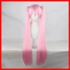 Fuchsia hair mesh