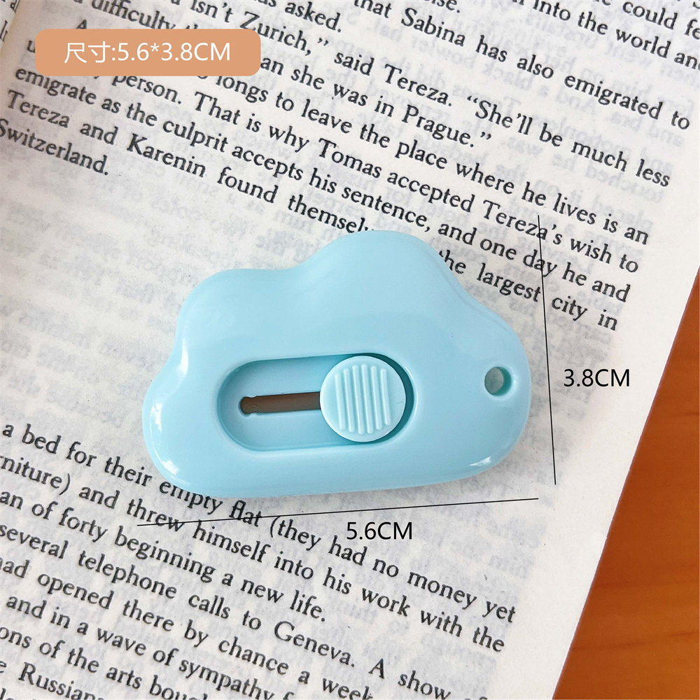 Cúter Mini Portátil de Plástico, Portátil, para Cortar Papel y Abrir Paquetes image 9