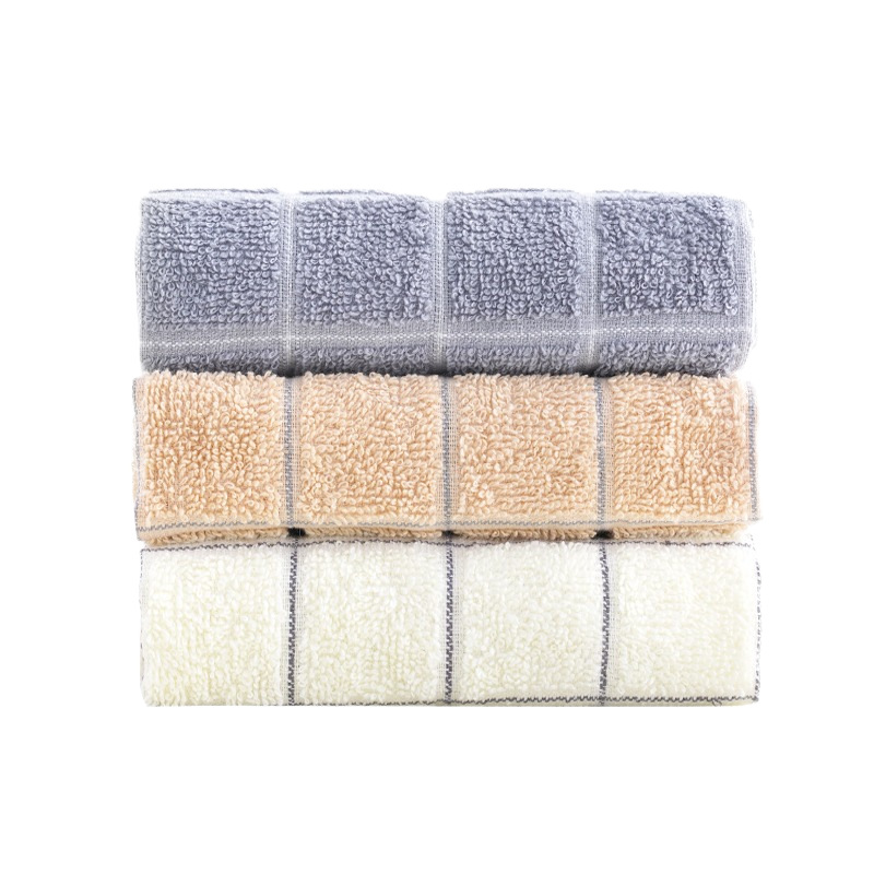 Casa algodón cuadrado toalla cuadrada toalla facial pareja para adultos no pierde cabello suave absorción de agua toalla de lavado de la cara gruesa