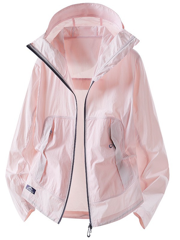Outdoor Sun Protection Clothing for Women, Anti-Uv, Fashionable Summer Lightweight Breathable Ice Silk Jacket Upf50+ Sun Protection Clothing for Men