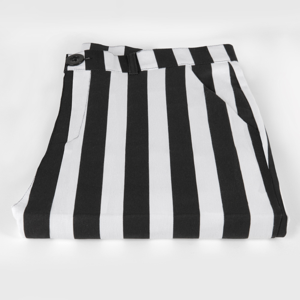 Spring Summer Thin Stripe Casual Pants Men Trend Pants Wild Casual Fashion Elastic Slim Trousers Male New_voghion.com