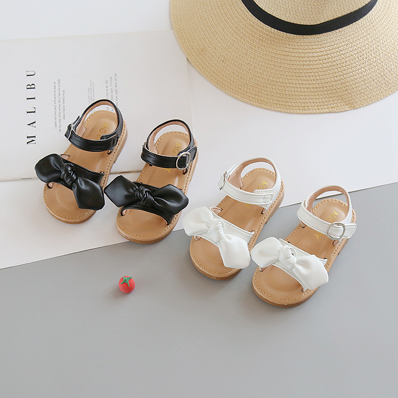 Koreanische version nette bogen sandalen, baby sommer neue mädchen Römischen schuhe, kinder schuhe_voghion.com