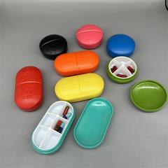 メーカー卸売りクロスボーダー小薬箱4格6格カプセル薬箱プラスチック製品