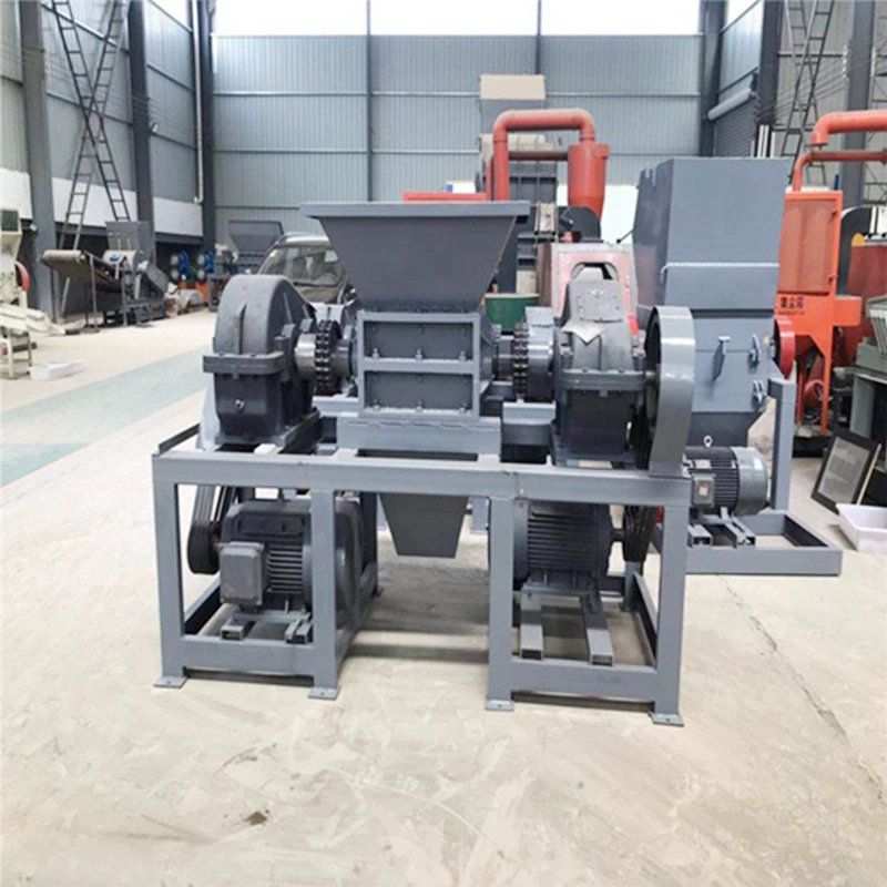 Роликовая дробилка используется в многих промышленностих, таких как горнодобывающие материалы, малошумная работа и использовала промышленную многофункциональную дробилку.