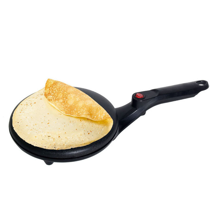 Máquina para Hacer Panqueques Transfronteriza de 110V, Máquina para Hacer Rollitos Primavera Antiadherente, Máquina para Hacer Panqueques, Plancha Eléctrica, Sartén para Panqueques