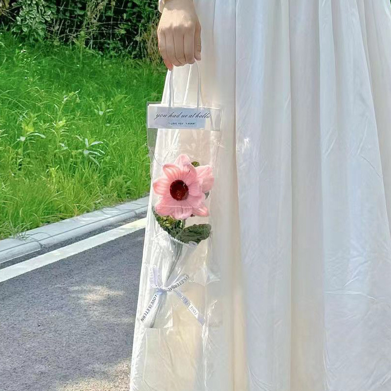 ツイストチューリップの花束手作りDIY材料包ヒマワリ教師の日にクラスメートに七夕祭りのプレゼントを贈る|undefined