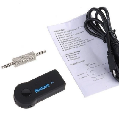 3.5mm Wireless 5.0 Bluetooth: Bluetooth Hands-free dəstləri