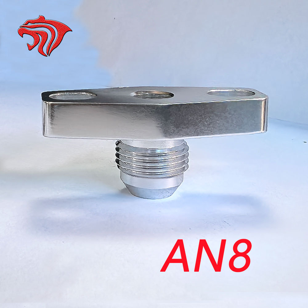 Car Modification Accessories an Aluminum Alloy Gt28Gt30 Turbocharger Flange Turbine Oil Inlet Repair Flange Sleeve
