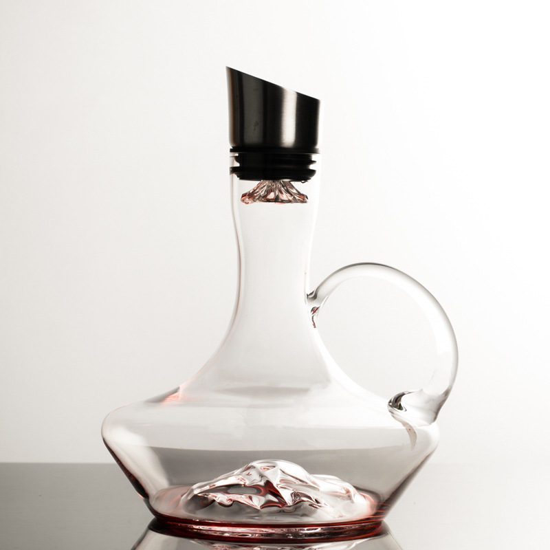 Creativo vino tinto decanter cascada cascada de lujo de alto grado cisne rápido decanter dispensador de vino utensilios