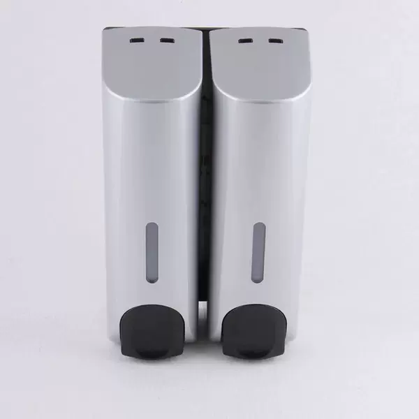 Silver/white three-head