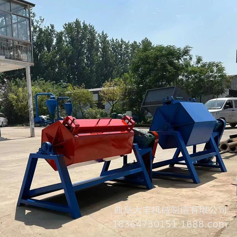 滨州废钢金属去氧化层抛光机 六角形滚筒式抛光机 离心式干磨机