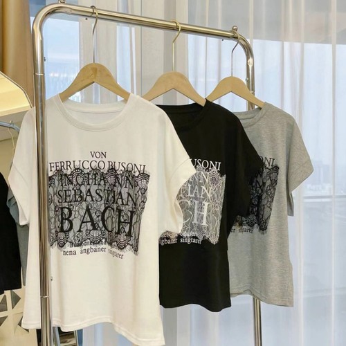 Pure cotton design sense short sleeve t-shirt for women in summer 2025, stylish flying sleeve, waist-cinching, slimming t-shirt top