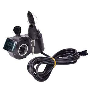 Red Screen Thumb Lock Electric Car Turn Handle Electric Car Accessories Speed Control Handle Throttle Handle