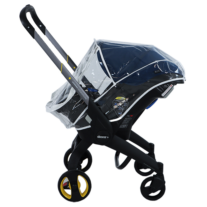 Doona Baby Carriage Rain Cover Accesorios especiales Cesta de elevación Asiento de seguridad Cesta de elevación Rain Cover de tela universal image 2