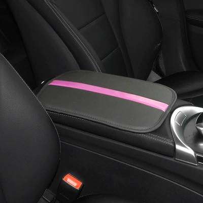 pad foreign trade wholesale, Armrest box pad - armrest-mat-black-purple