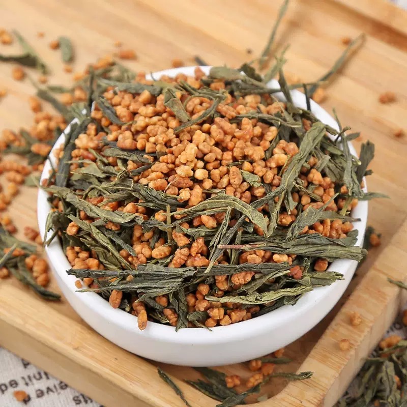 Genmaicha Japanese Style Brown Rice Green Tea Loose Bulk 500g for Hotels Restaurants Hotpot key features