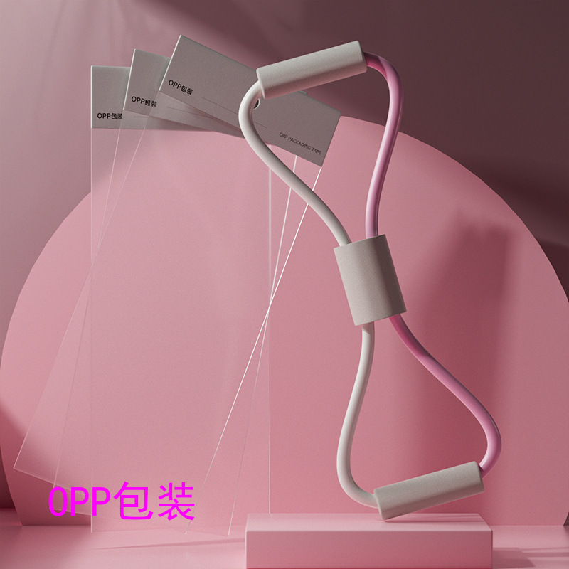 8字ラリー女性背中トレーニングストレッチストレッチヨガストレッチ胸八の字肩美背中ストレッチロープ|undefined