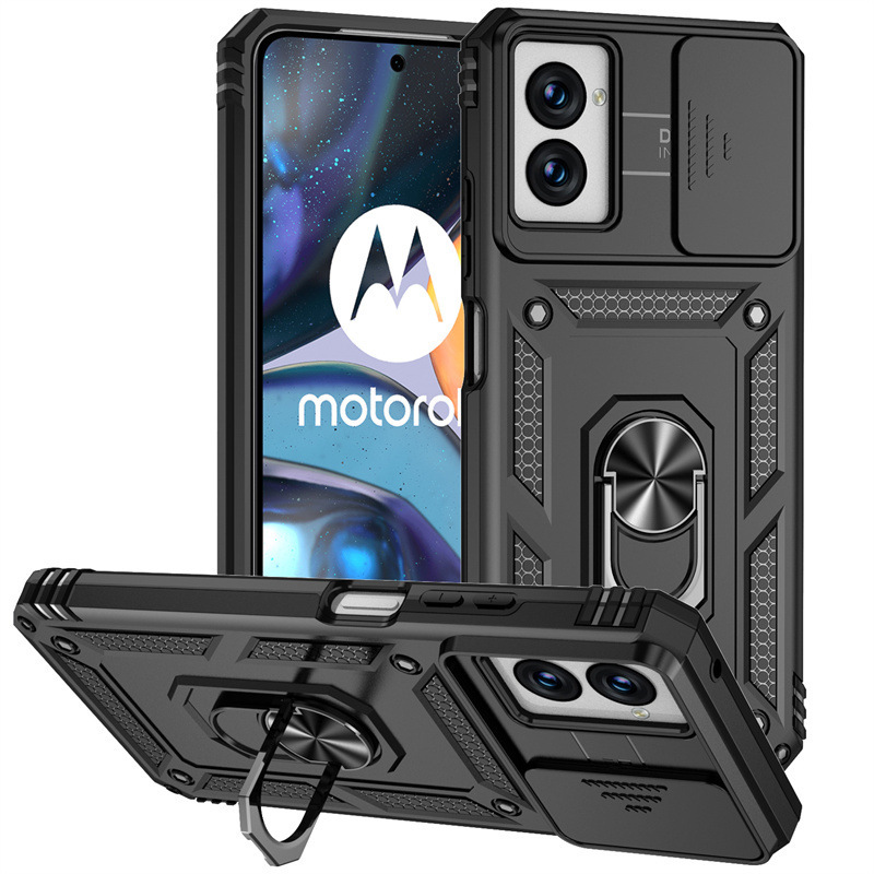 For MOTO GPLay mobile phone case military push window Motorola G32 bracket edge40Pro protective cover