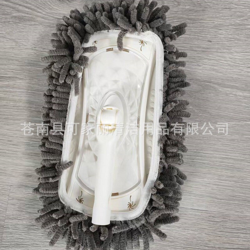 Chenille Multi-Color Mop Head Suitable for Swiffer Mop Wet and Dry Mop Accessories Cross-Border Adaptation with Low Profit