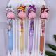 New Cartoon Rab Cloth Decompression Pinch Le Butt Gel Pen Cute Creative Press Signature Pen Water Pen