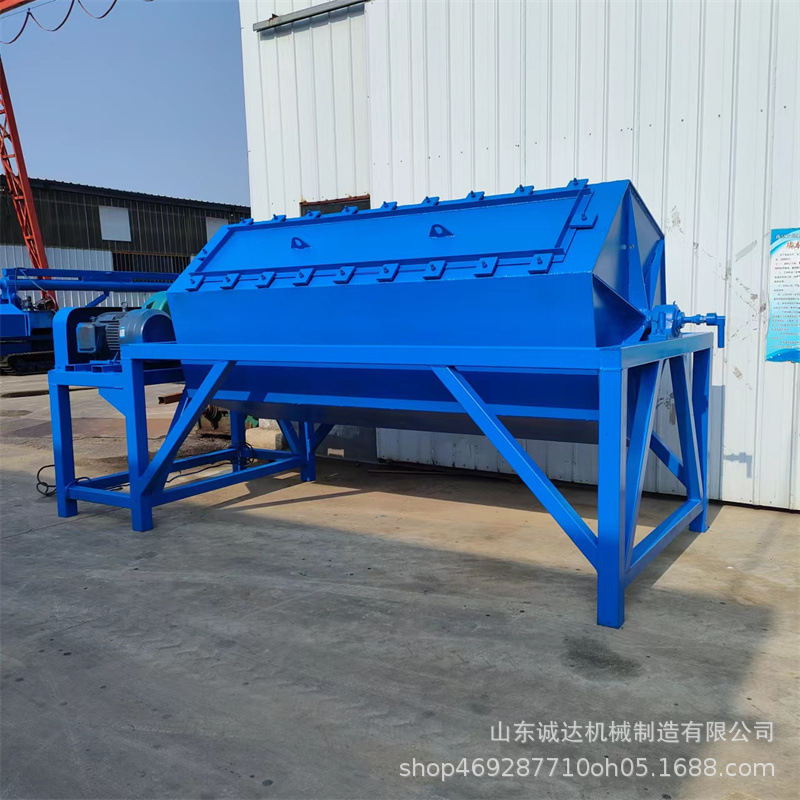 现货供应铁件翻新除锈机 六角滚筒式研磨抛光机 石头打磨机