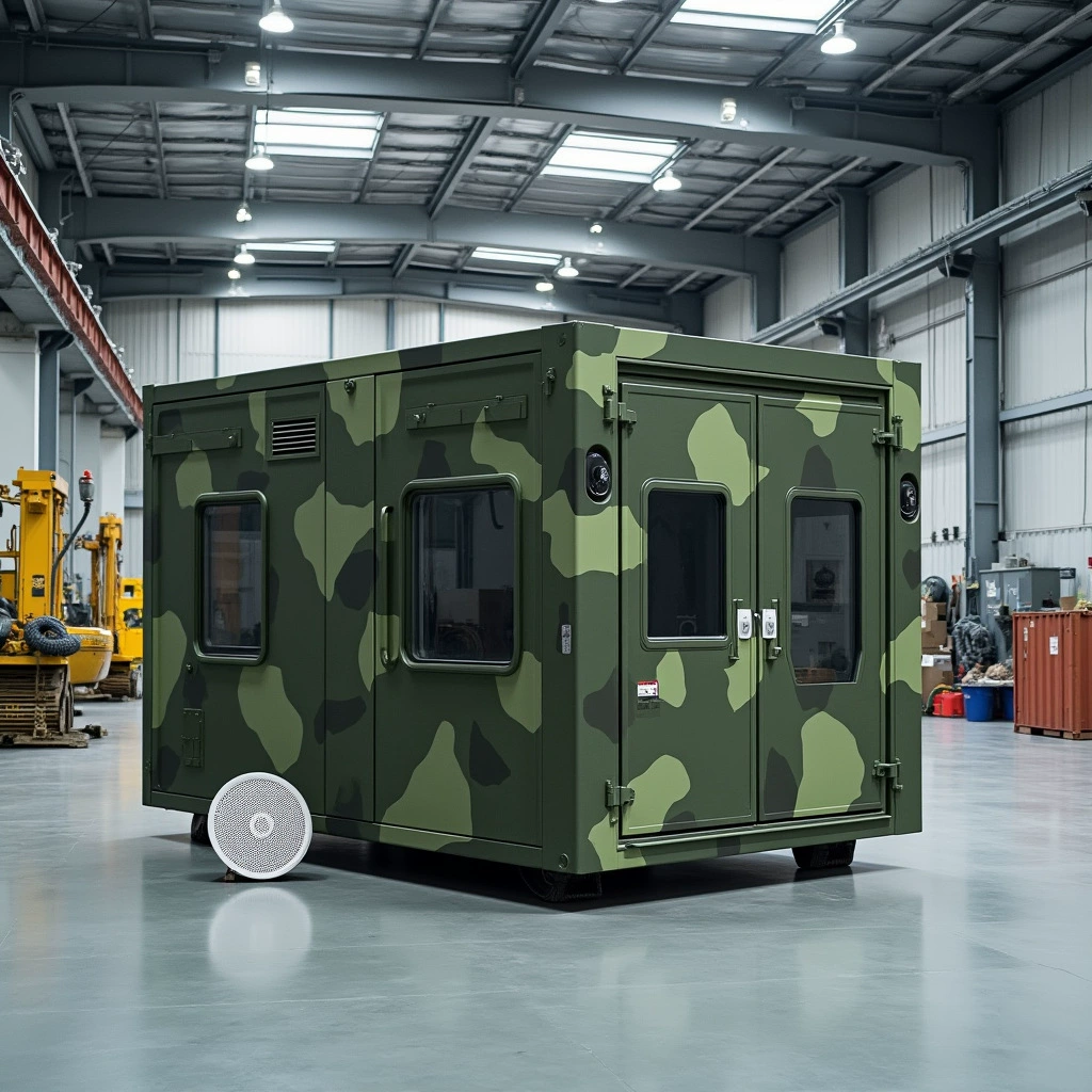 Nuojin Global Rescue Cabin для районов стихийных бедствий, взлет и посадка БПЛА + доставка материалов, управление 5G