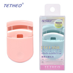 睫毛夾盒裝塑料迷你便捷攜卷翹神器按壓式自然持久定型新手初學者