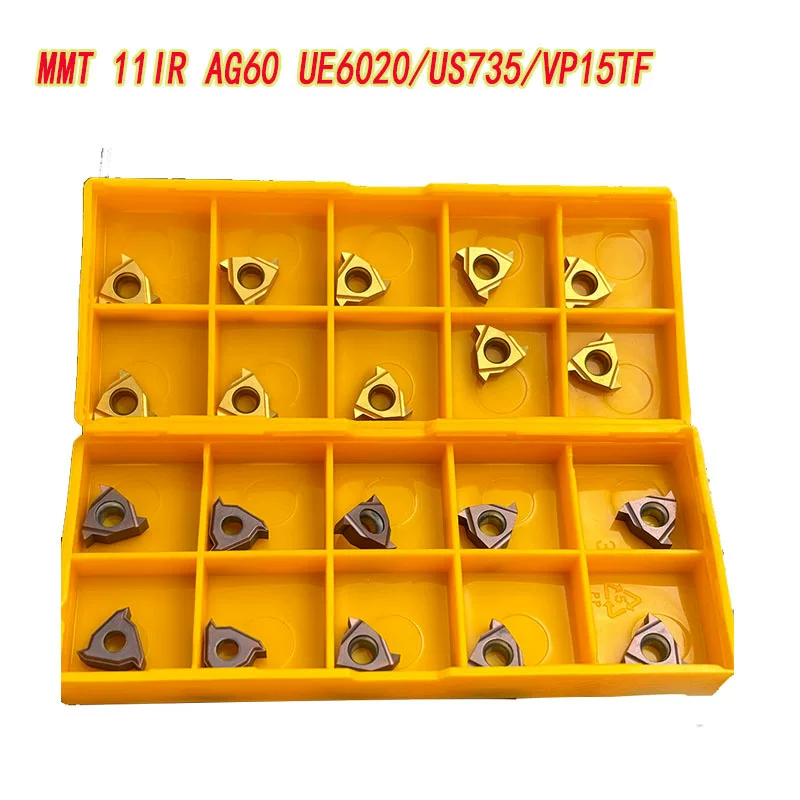 Переходящий иностранный торговый производитель CNC лезвие MMT11er 11IR AG60 AG55 UE6020 VP15TF US7
