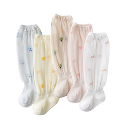 Category A infant and young children spring and summer anti-mosquito socks, air-conditioning socks, long over-the-knee socks, cotton ice silk mesh loose manufacturer