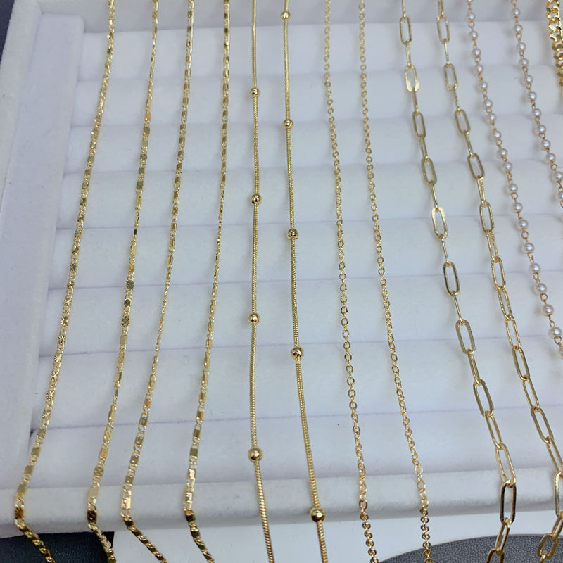3g Weight Chain Jewelry Making Type DIY Jewelry Accessories Classification 1 Piece Quantity Copper Material Solid Color Pattern Plating Design Simple Style, Classic Style Style 1 Piece Copper Jewelry Accessories 2