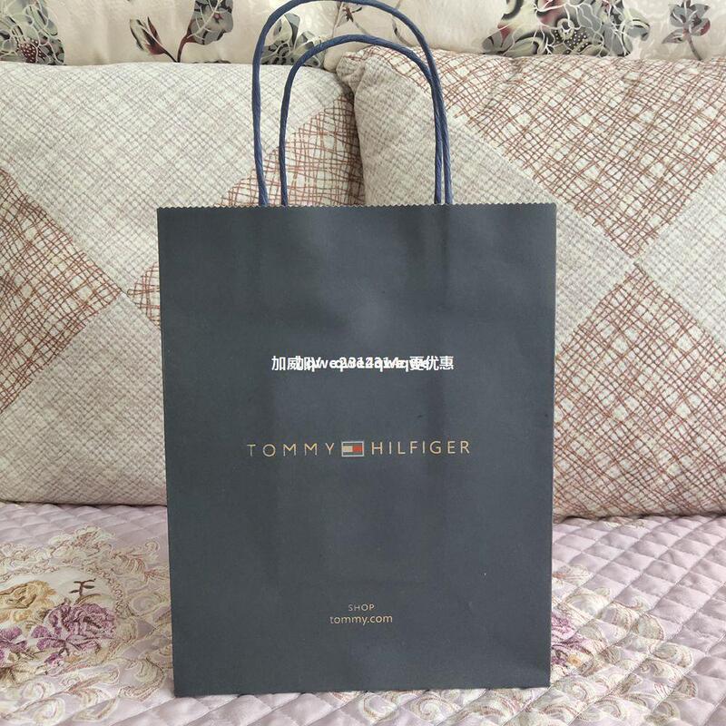 Tommy Small Paper Bag Shopping Bag Gift Bag Foreign Tommy Paper Bag Tommy Small Paper Bag Shopping Bag Gift Bag Foreign Tommy Paper Bag