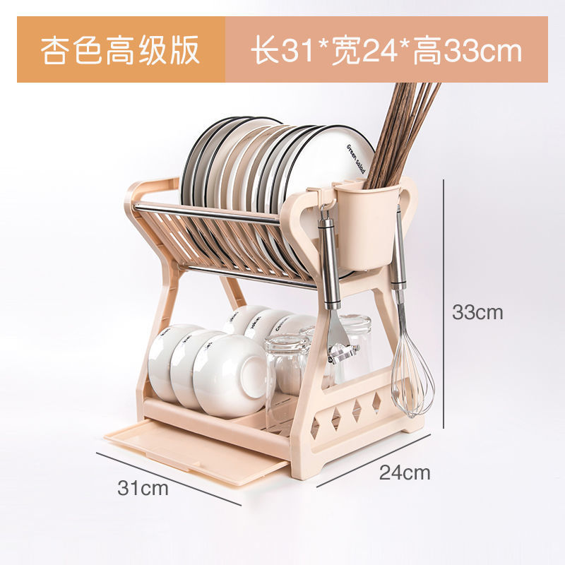 Estante de almacenamiento de cocina multifuncional sin perforación con base de condimento multicapa de suelo gruesa de gran capacidad