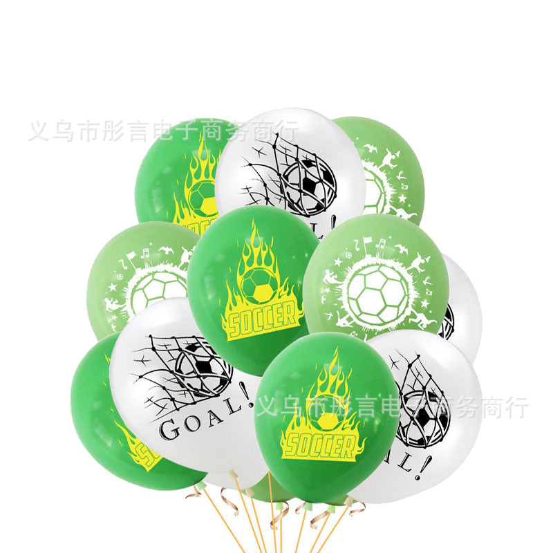 축구 풍선 * 24 (각 색상의 8)