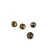 Spherical metal universal earrings, suitable for import, European style