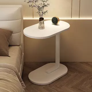 床边置物架小圆桌子简易家用沙发边几茶几床头柜现代简约卧室