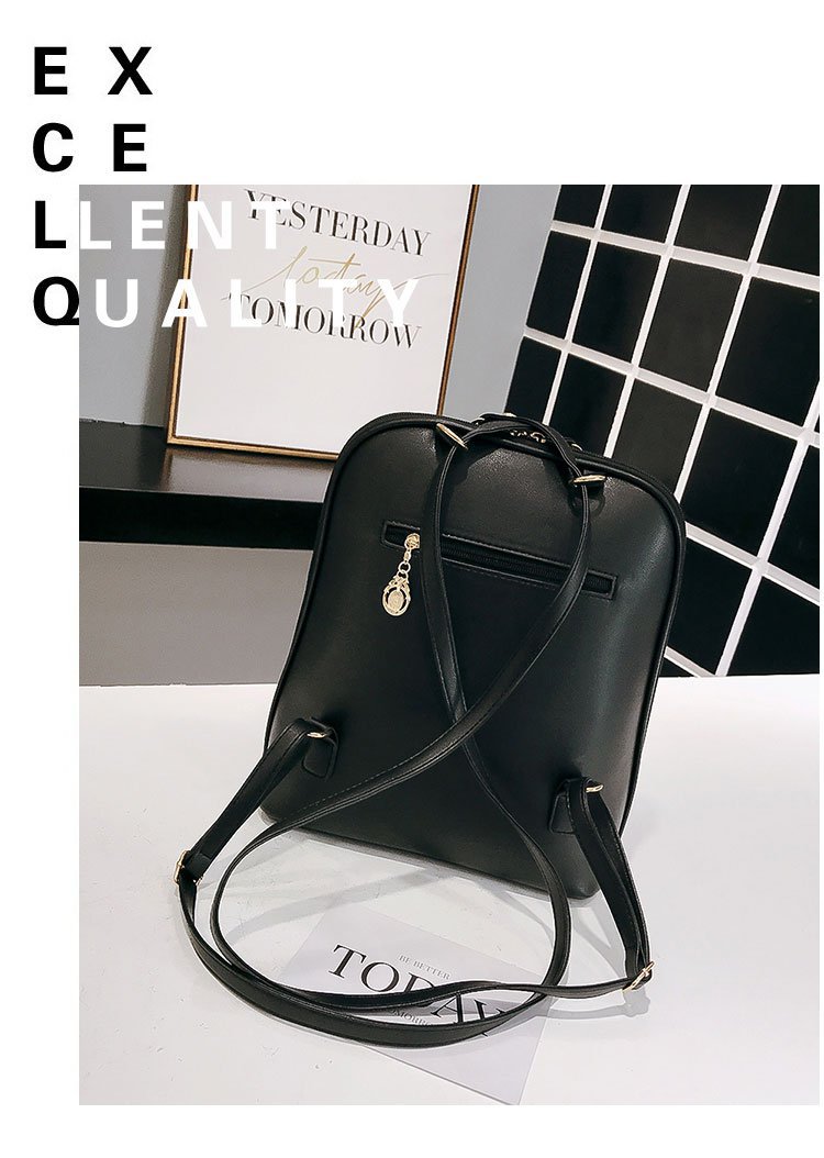 New style backpacks for women, fresh and cute student fashion and casual Korean-style women's bags, cross-border one-piece shipping worldwide undefined