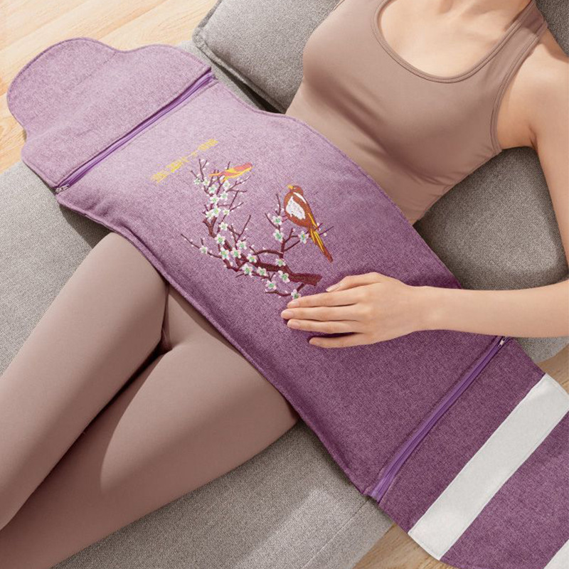Sea salt waist protection coarse salt heat pack shoulder neck waist electric heating belt warm palace shoulder pad warm electric heating bag