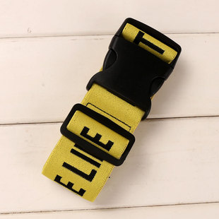 Wholesale one-word packing belt luggage belt suitcase elastic binding belt