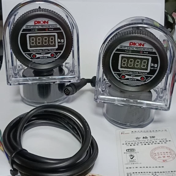 Высокоточный Манометр с цифровым дисплеем SS-M19V 4-20MA Тайвань Huaji безопасный цифровой дисплей диафрагменный светодиодный Манометр