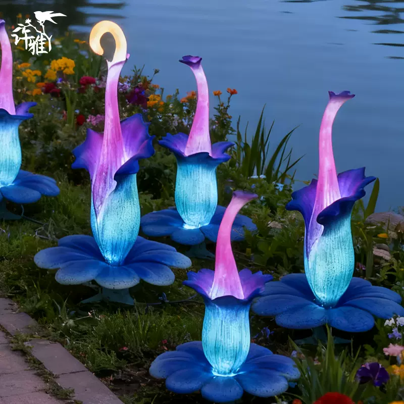 梦幻花景观灯户外防水花灯生命之树阿凡达造景景区庭院造景树装饰