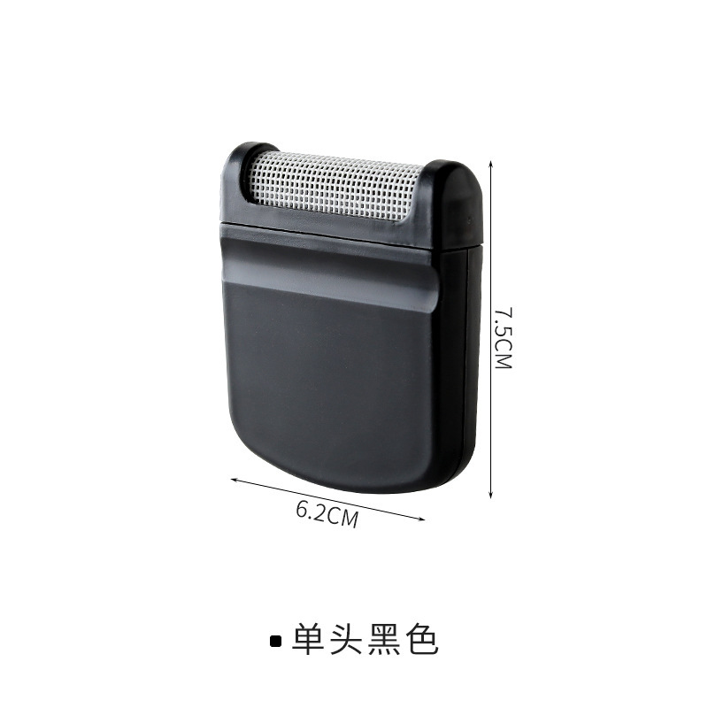 Artefacto creativo de eliminación de bolas de pelo de doble cabeza, recortador manual de bolas de pelo, abrigo de eliminación de bolas, afeitador portátil de pilling de suéter