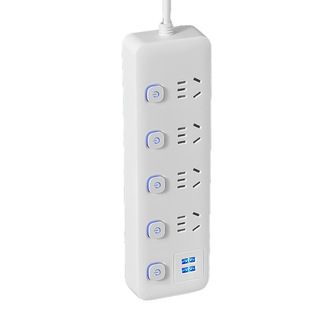 Household Plug-In USB Socket Independent Switch Plug-In Board Core Plug-In Board with Wire Multi-Functional Household Wiring Board