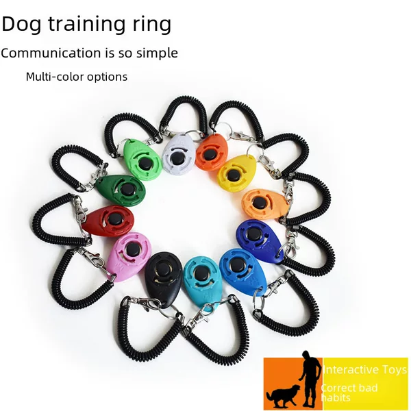 A large number of spot dog trainers dog training supplies Clicker dog training ring pet ring dog training tools