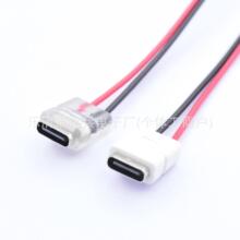 USB 转Type-C 数据线 USB2.0充电传输线小家电设备 Type-C 连接线