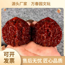 源头包邮文玩核桃机刷包浆玉化官帽核桃园狮子头核桃尺寸40~48送
